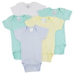 Short Sleeve One Piece 5 Pack Cs_0279nb
