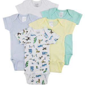 Short Sleeve One Piece 5 Pack Cs_0270nb