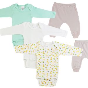 Infant Girls Long Sleeve Onezies And Joggers Cs_0509nb
