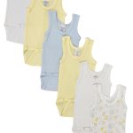 Baby 6 Pc Onezies And Tank Tops Nc_0518nb