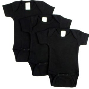 Black Onezie (pack Of 3) 0010bl3-l