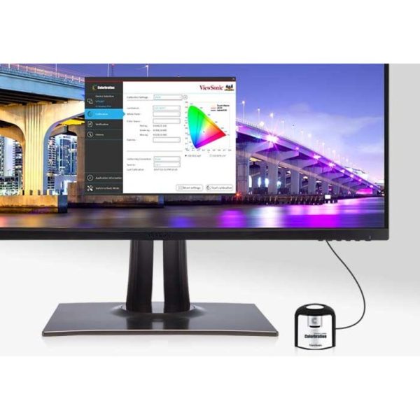 ViewSonic VP2756-4K 27 Inch 4K UHD IPS Ergonomic Monitor with Ultra-Thin Bezels, Color Accuracy, Pantone Validated, 60W USB C - Image 5