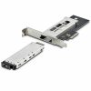 StarTech.com M.2 NVMe SSD to PCIe x4 Removable Mobile Rack for PCI Express Expansion Slot, Tool-less Installation, PCIe Hot-Swap Drive Bay - Image 2