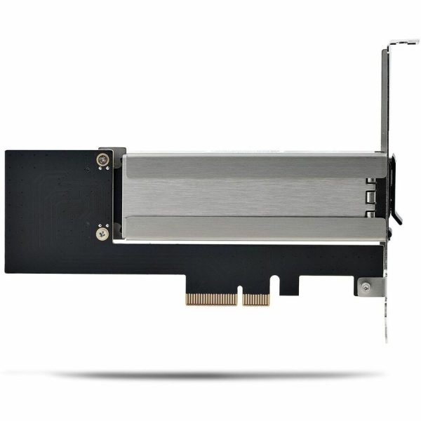 StarTech.com M.2 NVMe SSD to PCIe x4 Removable Mobile Rack for PCI Express Expansion Slot, Tool-less Installation, PCIe Hot-Swap Drive Bay - Image 5