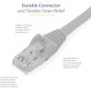 StarTech.com 3ft CAT6 Ethernet Cable - Gray Snagless Gigabit - 100W PoE UTP 650MHz Category 6 Patch Cord UL Certified Wiring/TIA - Image 4