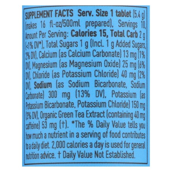 Nuun Hydration Nuun Energy - Mango Orange - Case of 8 - 10 Tablets - Image 2