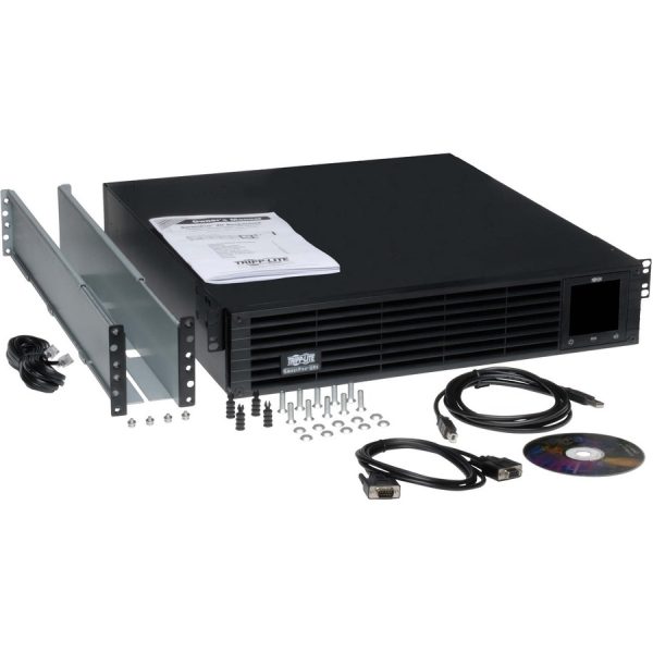 Eaton Tripp Lite Series SmartPro 120V 2200VA 1920W Line-Interactive Sine Wave UPS, 2U, Extended Run, WEBCARDLXE, LCD, USB, DB9 - Image 4
