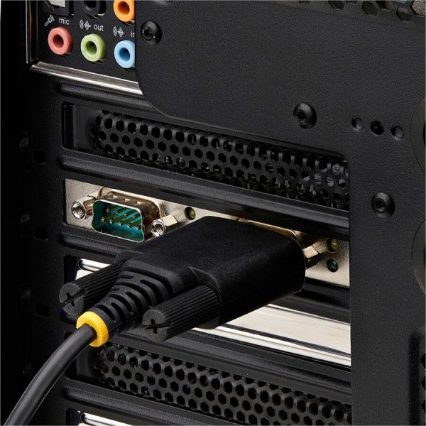 StarTech.com 2-Port Serial PCIe Card, Dual-Port RS232/RS422/RS485 Card, 16C1050 UART, ESD Protection, Windows/Linux, TAA-Compliant - Image 7