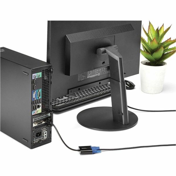 StarTech.com DisplayPort to VGA Adapter, Active DP to VGA Converter, 1080p Video, DP to VGA Adapter Dongle (Digital to Analog), DP 1.2 - Image 5
