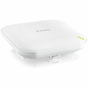 Zyxel WiFi 6 AX3000 Wireless Gigabit Access Point | Mesh, Seamless Roaming, & MU-MIMO | WPA3-PSK Security | Cloud, App or Direct Management | POE+ or AC Powered | AC Adapter Included | NWA50AX PRO