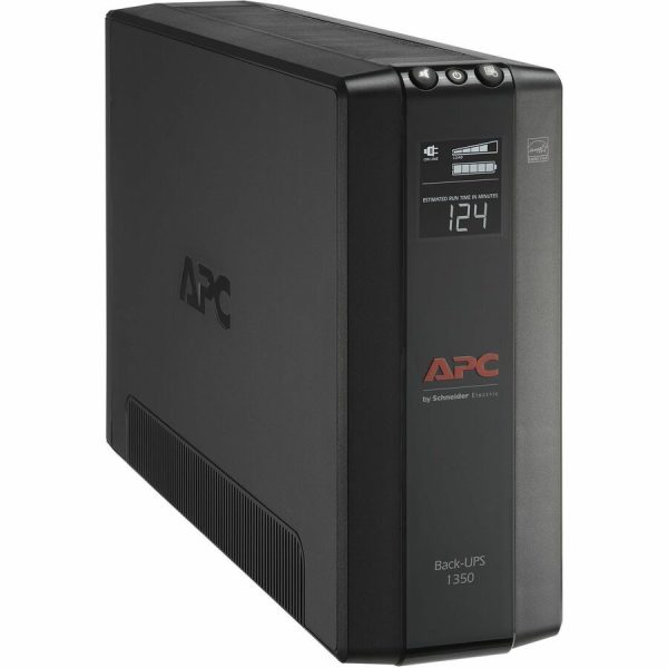 APC Back-UPS 1350, Compact Tower, 1350VA, 120V, AVR, LCD, 10 NEMA outlets (5 surge) - Image 3