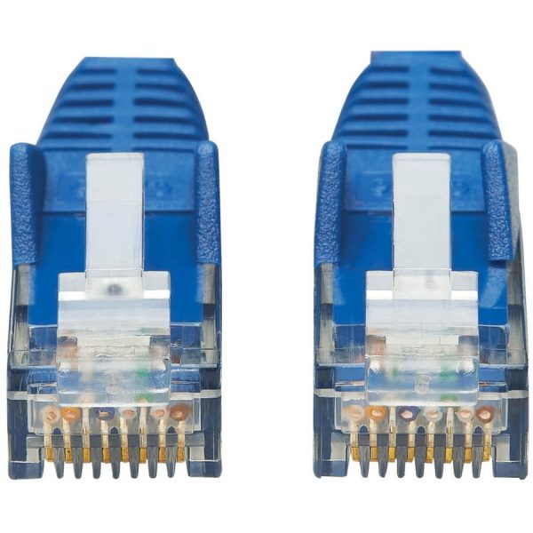 Eaton Tripp Lite Series Cat6 Gigabit Snagless Molded UTP Ethernet Cable (RJ45 M/M), PoE, CMR-LP, Blue, 20 ft. (6.09 m), TAA - Image 3