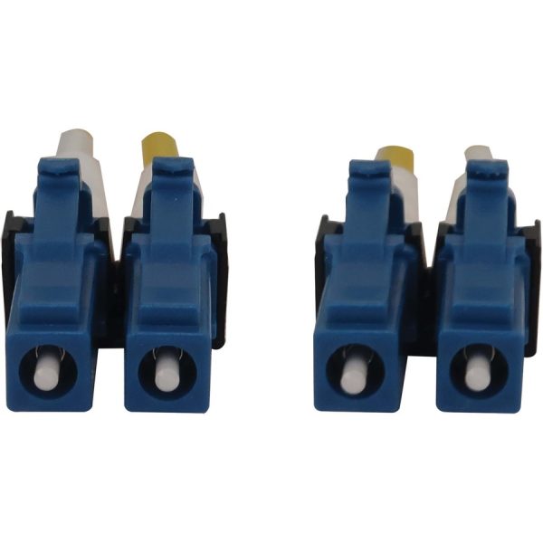 Eaton Tripp Lite Series 400G Duplex Singlemode 9/125 OS2 Switchable Fiber Optic Cable (LC/UPC M/M), LSZH, Yellow, 2 m (6.6 ft.) - Image 3