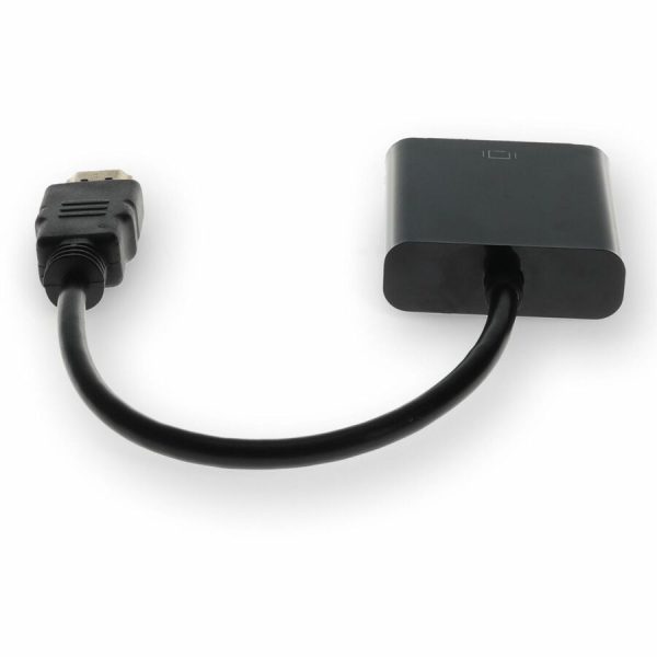 HP H4F02UT#ABA Compatible HDMI 1.3 Male to VGA Female Black Active Adapter For Resolution Up to 1920x1200 (WUXGA) - Image 3