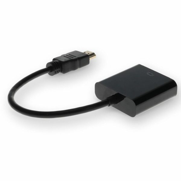 HP H4F02UT#ABA Compatible HDMI 1.3 Male to VGA Female Black Active Adapter For Resolution Up to 1920x1200 (WUXGA) - Image 4
