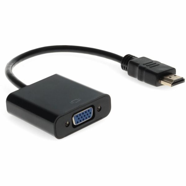 HP H4F02UT#ABA Compatible HDMI 1.3 Male to VGA Female Black Active Adapter For Resolution Up to 1920x1200 (WUXGA) - Image 6