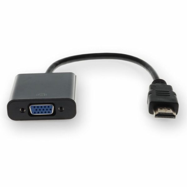 HP H4F02UT#ABA Compatible HDMI 1.3 Male to VGA Female Black Active Adapter For Resolution Up to 1920x1200 (WUXGA) - Image 7