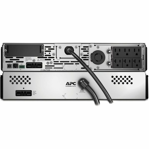 APC Smart-UPS X, Line Interactive, 3kVA, Rack/tower convertible 2U, 100V-127V, 3x 5-15R+3x 5-20R+1x L5-30R NEMA, SmartSlot, Extended runtime - Image 3