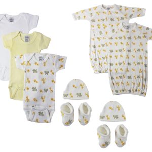 Unisex Newborn Baby 9 Pc  Sets Nc_0678