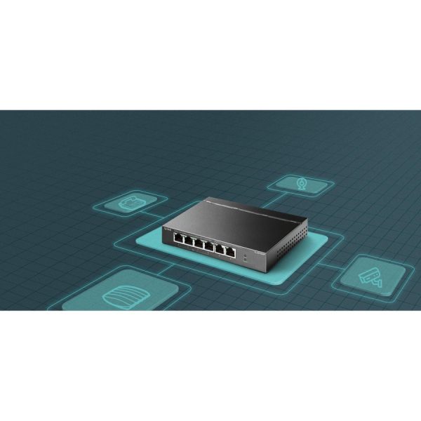 TP-Link TL-SF1006P - 6-Port Fast Ethernet 10/100Mbps PoE Switch - Image 3