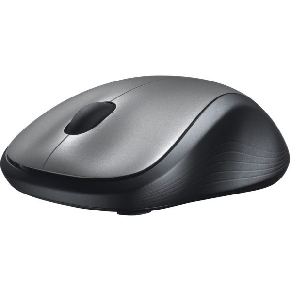 Logitech M310 Wireless Mouse, 2.4 GHz with USB Nano Receiver, 1000 DPI Optical Tracking, Ambidextrous, Silver - Image 2