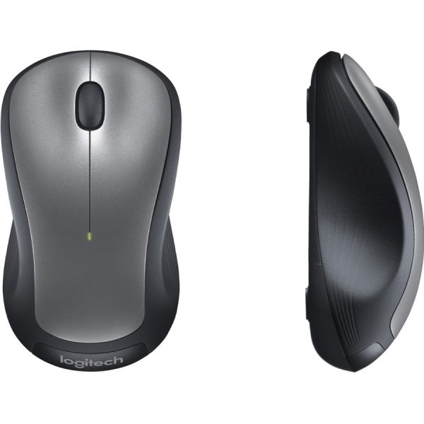 Logitech M310 Wireless Mouse, 2.4 GHz with USB Nano Receiver, 1000 DPI Optical Tracking, Ambidextrous, Silver - Image 4