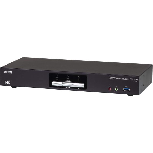 ATEN 2-Port USB 3.0 4K DisplayPort Dual Display KVMP Switch-TAA Compliant - Image 4