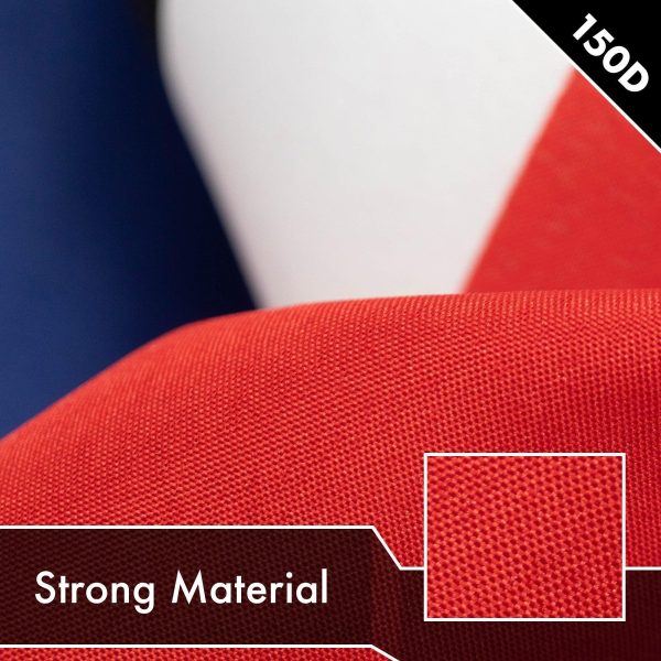 G128 2 Pack: Open Flag | 4x6 Ft | LiteWeave Pro Series Printed 150D Polyester | Commercial Business Flag, Vibrant Colors, Brass Grommets, Thicker and More Durable Than 100D 75D Polyester - Image 4