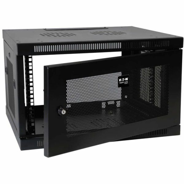 Eaton Tripp Lite Series SmartRack 6U Low-Profile Switch-Depth-Plus Wall-Mount Mini Rack Enclosure - Image 2