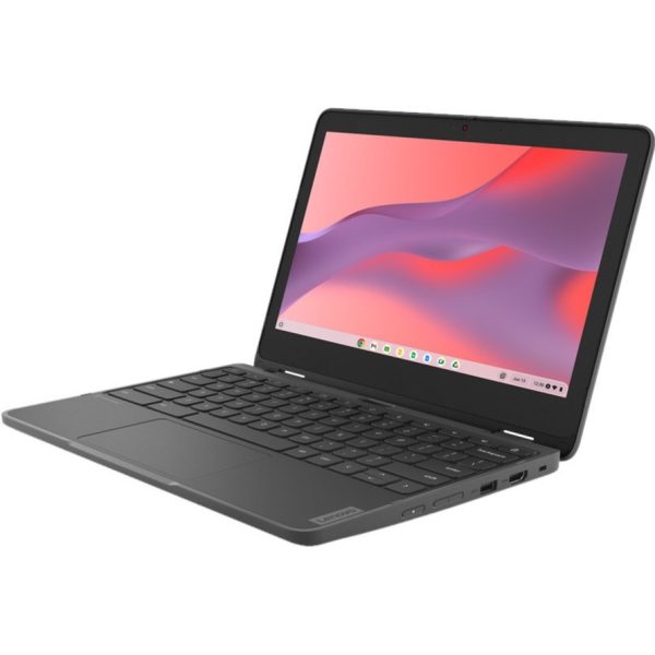 Lenovo 300e Yoga Chromebook Gen 4 82W20003US 11.6" Touchscreen Convertible 2 in 1 Chromebook - HD - Octa-core (ARM Cortex A76 + Cortex A55) - 4 GB - 32 GB Flash Memory - English Keyboard - Graphite Gray - Image 5