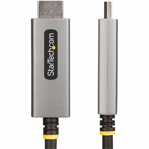 StarTech.com 6ft (2m) DisplayPort to HDMI Adapter Cable, 8K 60Hz, 4K 144Hz, HDR10, DP 1.4 to HDMI 2.1 Active Video Converter - Image 3