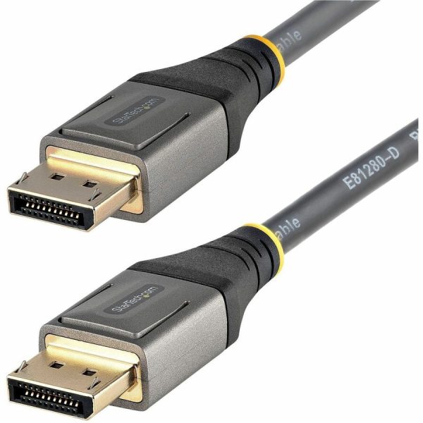StarTech.com 10ft (3m) VESA Certified DisplayPort 1.4 Cable, 8K 60Hz HDR10, UHD 4K 120Hz Video, DP to DP Monitor Cord, DP 1.4 Cable, M/M