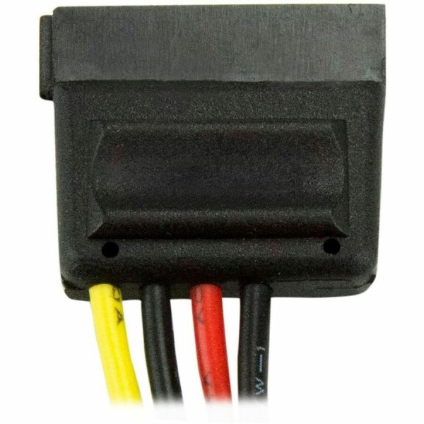 StarTech.com 6in 4 Pin LP4 to SATA Power Cable Adapter - Image 2