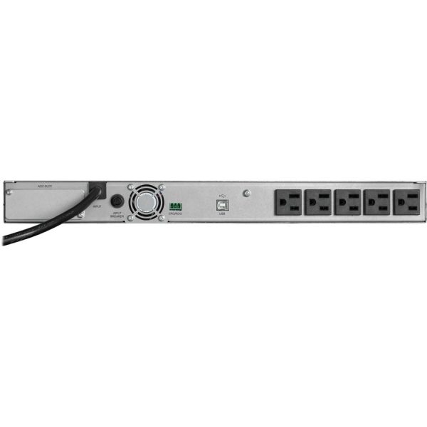 Eaton Tripp Lite Series SmartPro 1440VA 1100W Line-Interactive Sine Wave UPS, AVR, 120V, 5 Outlets, Network Card Option, LCD, USB, 1U Rack/Tower - Image 4
