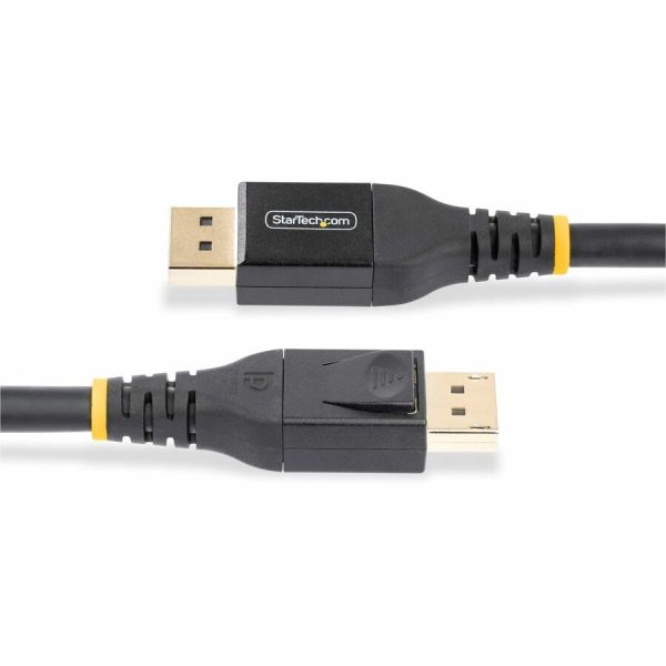 StarTech.com 33ft (10m) VESA-Certified Active DisplayPort 1.4 Cable, DP8K w/HBR3/HDR10/MST/DSC 1.2/HDCP 2.2, 8K 60Hz, 4K 120Hz, Active DP 1.4 Cable M/M - Image 4