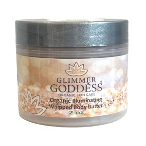 Organic Shimmer Body Butters Travel Size 2 oz (Diamond Sexy Level 2) Nourishing Hydrating Natural Glow Vegan Cruelty Free Paraben Free All Natural Ingredients – Travel Ready
