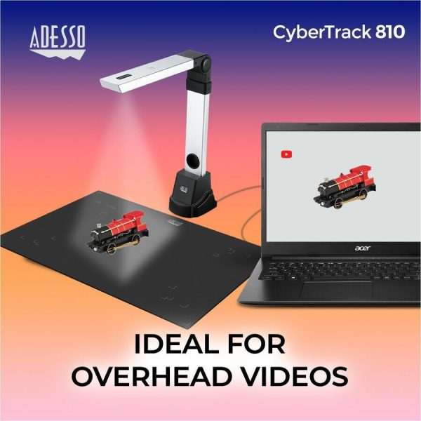 Adesso Cybertrack 810 Document Camera - Image 5
