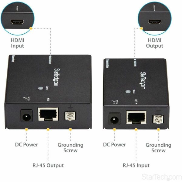 StarTech.com HDMI over CAT5e HDBaseT Extender - Power over Cable - Ultra HD 4K - Image 4