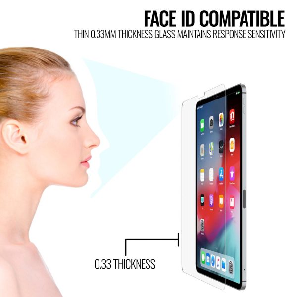 Screen Protector For iPad Pro 11 Tempered Scratch Resistant Glass 9H Hardness - Image 2