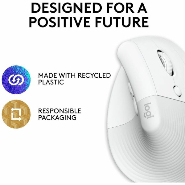 Logitech Lift for Mac (Off-white) - Image 4