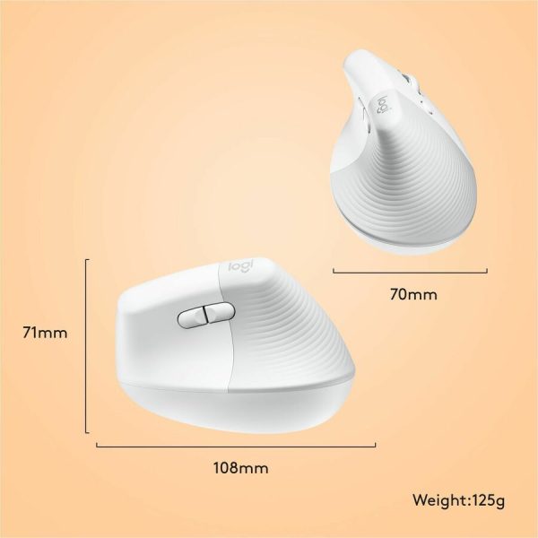 Logitech Lift for Mac (Off-white) - Image 8