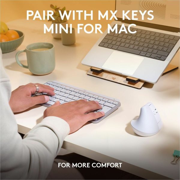 Logitech Lift for Mac (Off-white) - Image 9