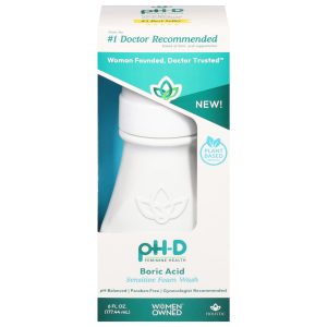 Ph-d Feminine Health - Foam Wash Boric Acid - EA of 1-6 OZ