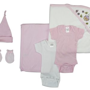Newborn Baby 6 Pc  Baby Shower Gift Set Ls_0010nb