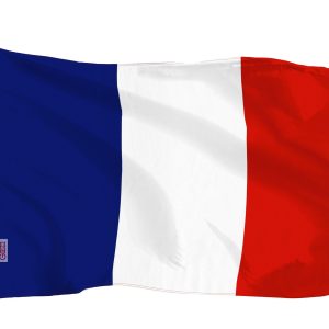 France (French) Flag 75D Printed Polyester 3x5 Ft