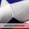 Texas TX State Flag 3x5 Ft 5-Pack Embroidered Spun Polyester By G128 - Image 3
