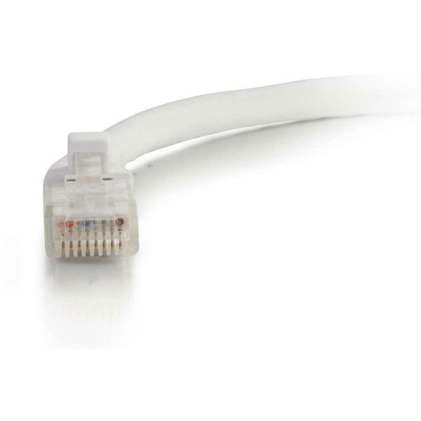 C2G 25ft Cat6 Ethernet Cable - Snagless Unshielded (UTP) - White - Image 2