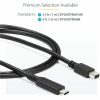StarTech.com 6 ft. / 1.8 m USB-C to Mini DisplayPort Cable - 4K 60Hz - Black - USB 3.1 Type-C to Mini DP Adapter Cable - mDP Cable - Image 4