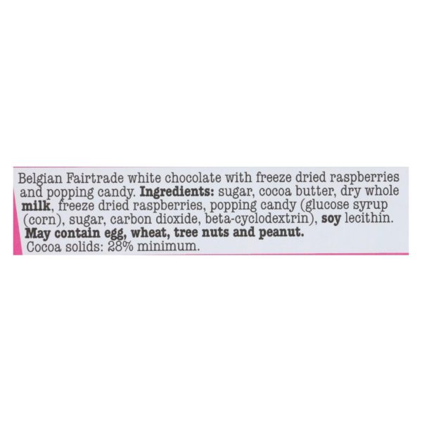 Tony's Chocolonely - Bar White Chocolate Raspberry Pop - Case of 15 - 6.35 OZ - Image 2