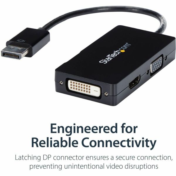 StarTech.com Travel A/V adapter: 3-in-1 DisplayPort to VGA DVI or HDMI converter - Image 2
